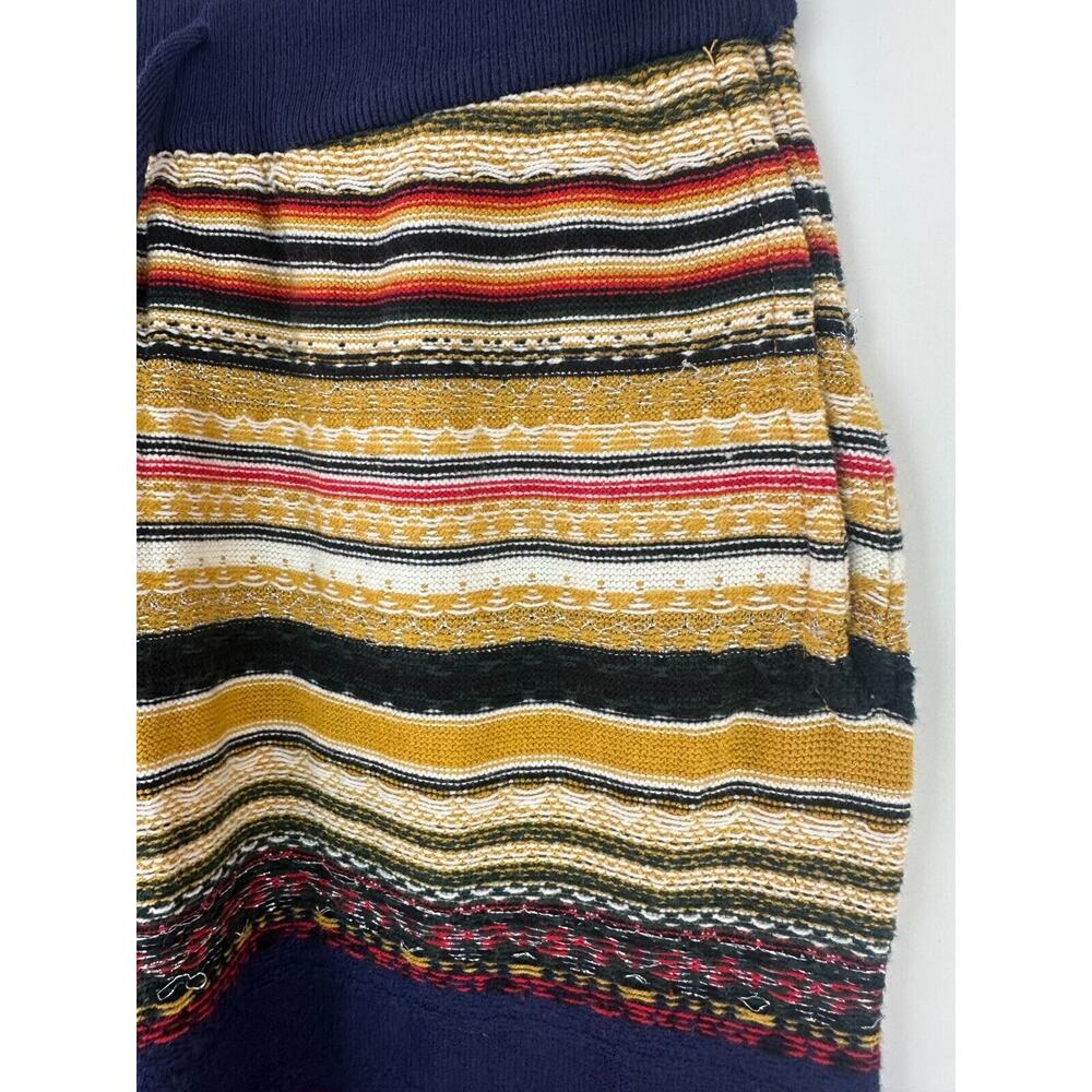 Free People All Mixed Up Knit Striped Jogger Pants Lounge Drawstring Size XS - Picture 9 of 16